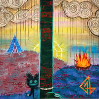 Image 1 of Where The Wild Things Are Limited Edition Signed Art Print 8.5x8.5"