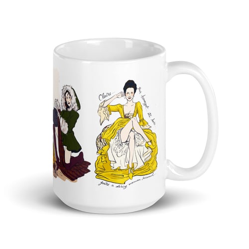 Image of Claire Fraser Pin-up Mug 