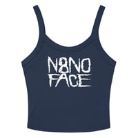 Image 2 of N8NOFACE Stacked Logo Women’s micro-rib tank top (+ more colors)