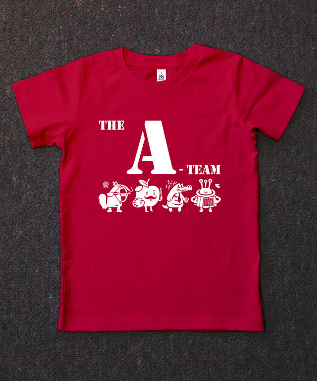 Image of CLEARANCE “THE A-TEAM” - Red