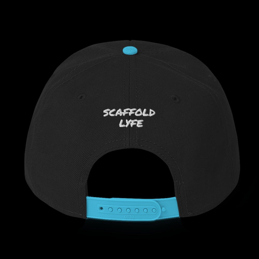 Image of BF STACKED SLANT/ SL Snapback Hat Embroidered