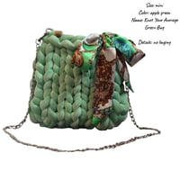 Image 1 of Knot Your Average Green Bag