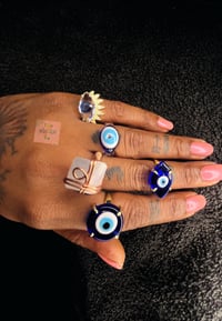 Image 3 of Statement Ring Stacks 5pc✨