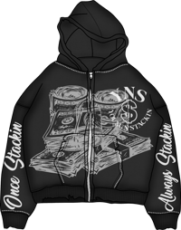Image 2 of Black YNS SweatSuit
