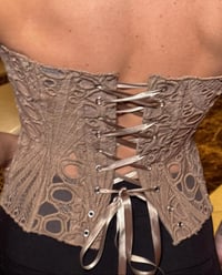 Image 3 of Tan Babe Corset Top