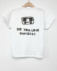 Image 2 of Tee Shirt TONI  "Do You Love Vintage ?"