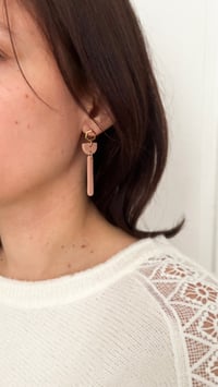 Image 1 of Milano #6 - Puce laiton doré à l'or fin 24K