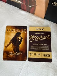Image 2 of Michael Movie IMAX Collectible Ticket – USA Edition (Officially Licensed)