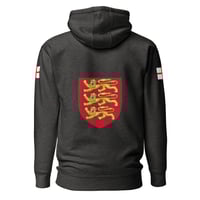 Image 6 of Unisex Hoodie Three Lions Back