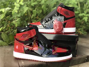 Image of Jordan 1 Bred “Patent”