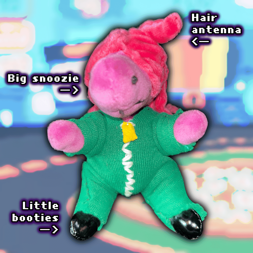 Image of Handmade Susiezilla Plushie (Made to Order)