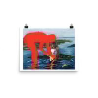 Image 2 of "Silly string" print