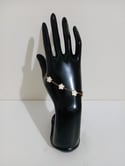 White Clover Flower Bracelet