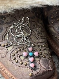 Image 5 of The Wildflower Cross Necklace