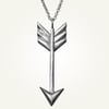 Arrow Necklace, Sterling Silver