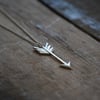 Arrow Necklace, Sterling Silver