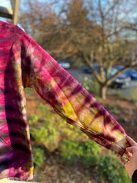 Image 4 of SMALL Live Fast Eat Trash Tie Dye Hoodie