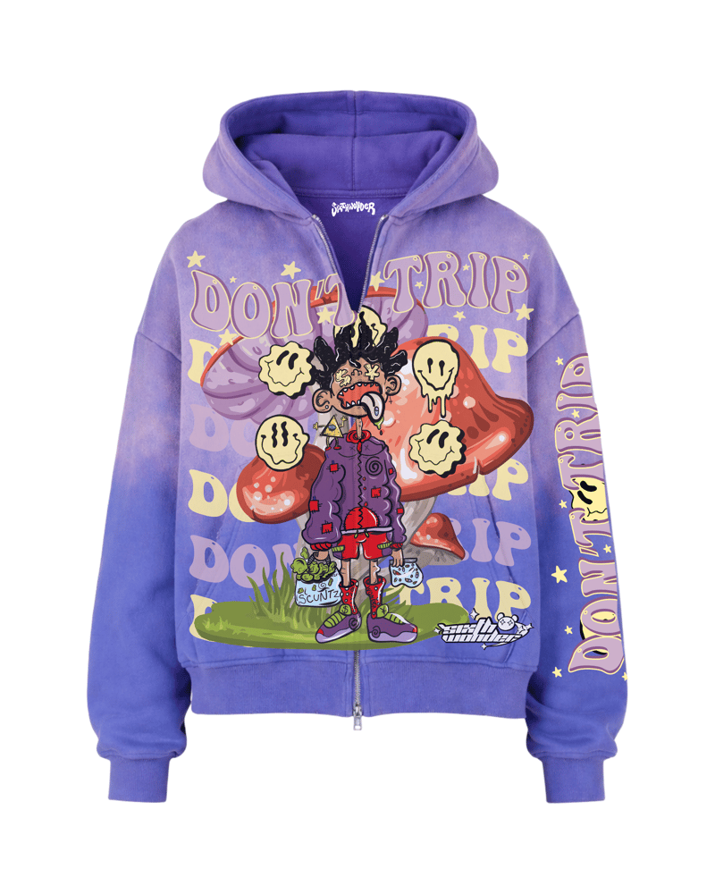 Image of Don’t Trip Zip up Hoodies