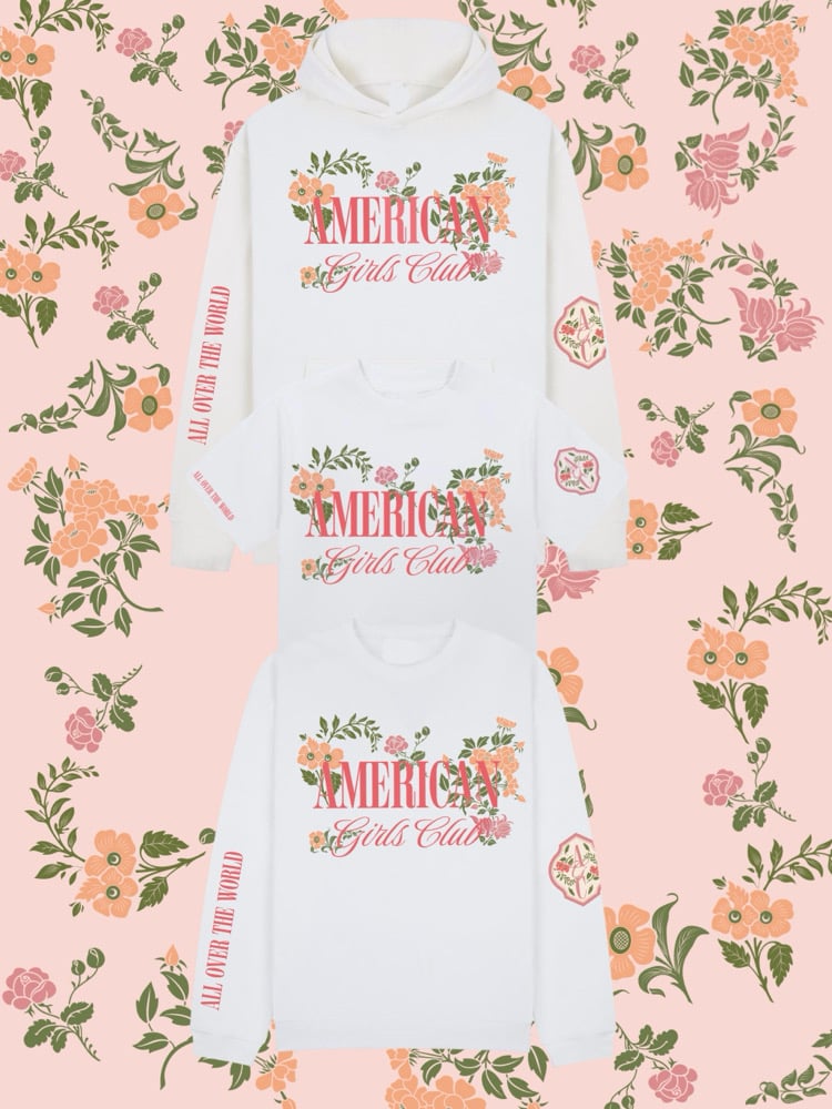 Image of American Girls Club tee/sweater/hood