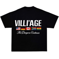 Image 1 of Villi'age Diaspora Continues Tee