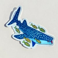 Image 1 of Whale Shark Holo 3” Sticker
