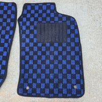 Image 5 of Toyota Hilux Surf / 4Runner 3rd Gen Checkered Floor Mats