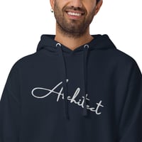 Image 8 of Architect Embroidered Premium Unisex Hoodie