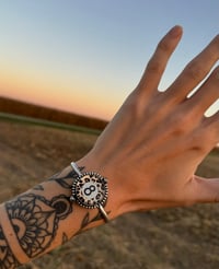 Image 1 of Cheetah 8 Ball Cuff