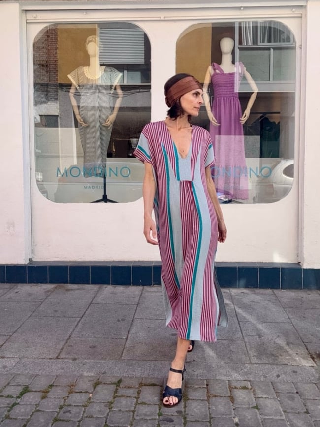 70s FABRIC KAFTAN