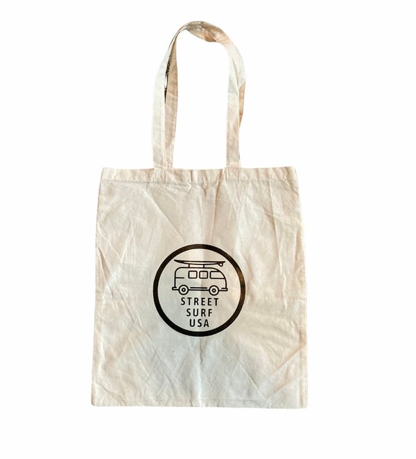 Image of street surf usa logo tote