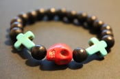 Image of Skull & Cross Bracelet