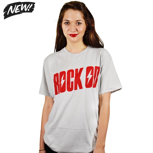 Image of Rock On Silver Tee (UNISEX) LIMITED EDITION!