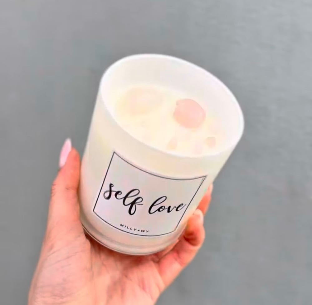 Image of MINDFUL Crystal Soy Candle