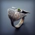 Luna Moth Twins Ring Image 2