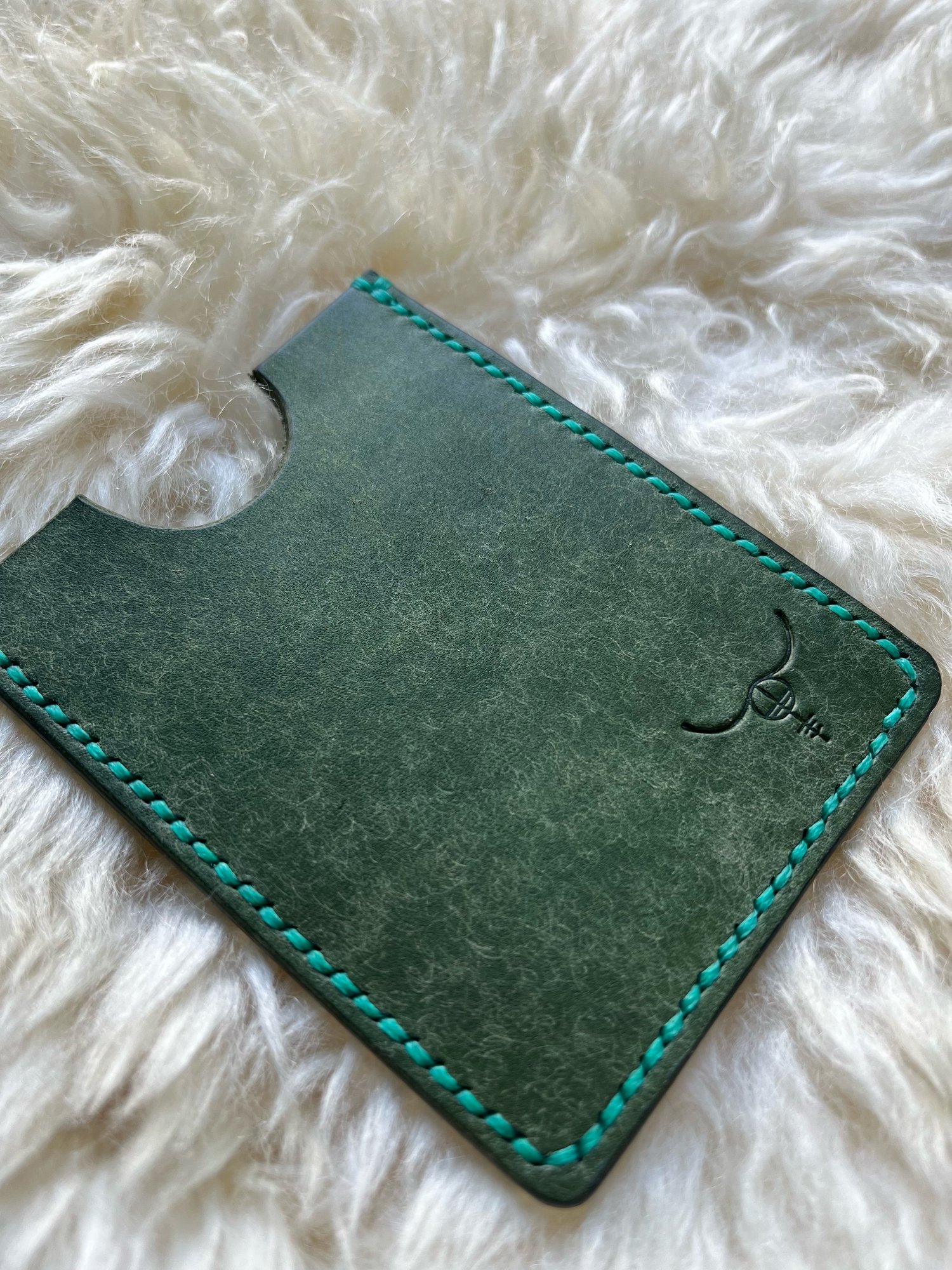 Image of Emerald Pueblo Cardholder 