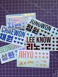 Image 4 of Custom Bias Name Decal Deco Set