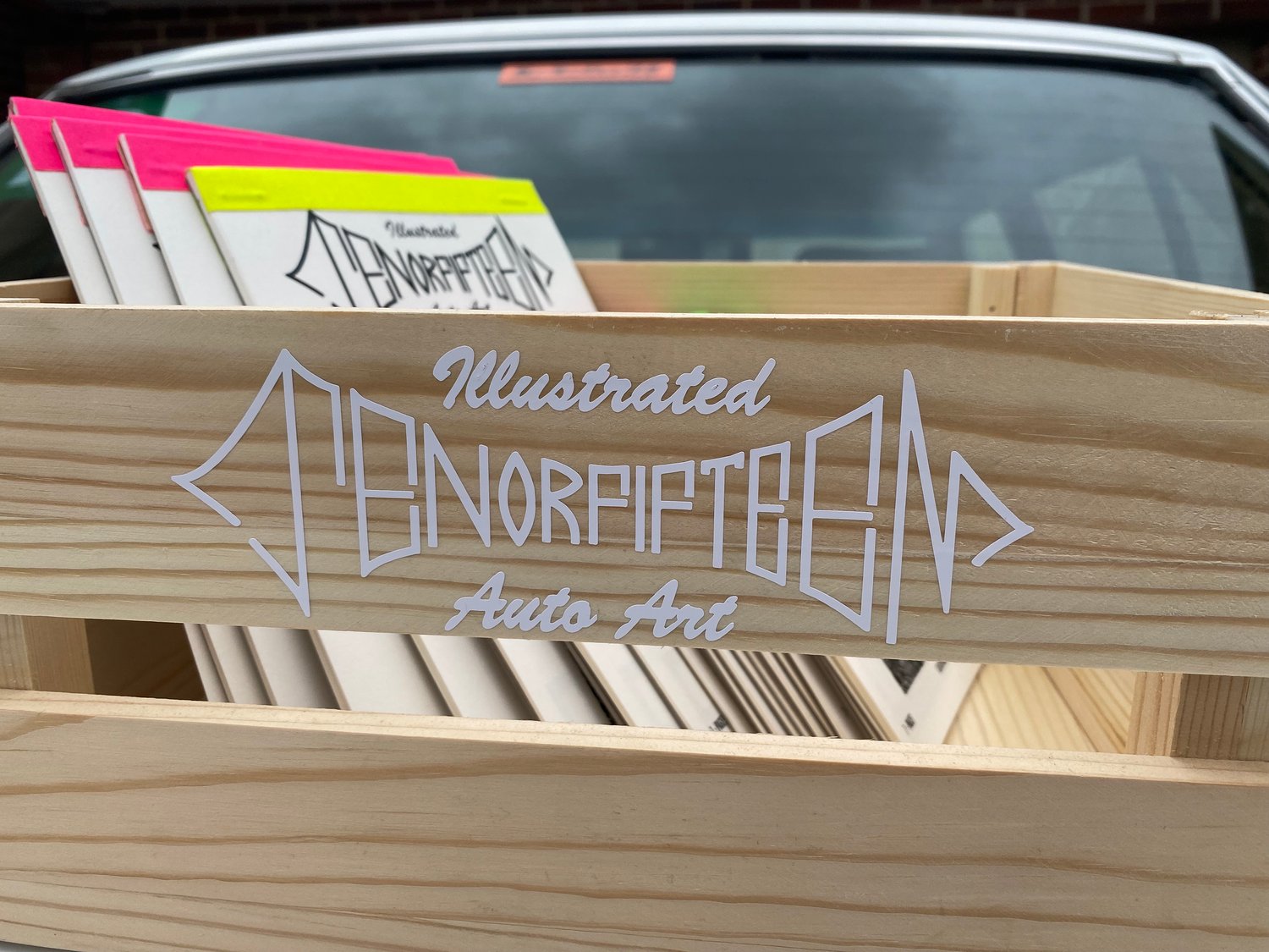 Image of Tenorfifteen Illustrated Auto-Art Die-cut