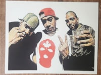 Alkaholiks print. 11"x14"
