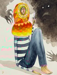 Image 2 of “An attempt to keep the darkness at bay”