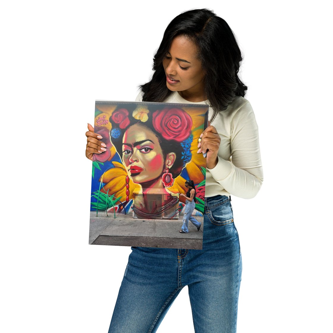 Image of Bushwick Frida Khalo 2023 Metal Print