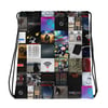 All Over Album Cover Drawstring Bag