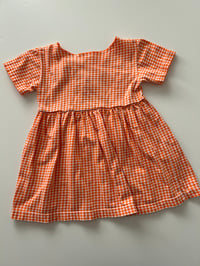Image 2 of gingham Pooh Dress