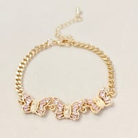 Image 2 of Pink Butterfly Virgen  Bracelet