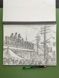 Image 3 of Kensington Market series - Pencil Drawing #14