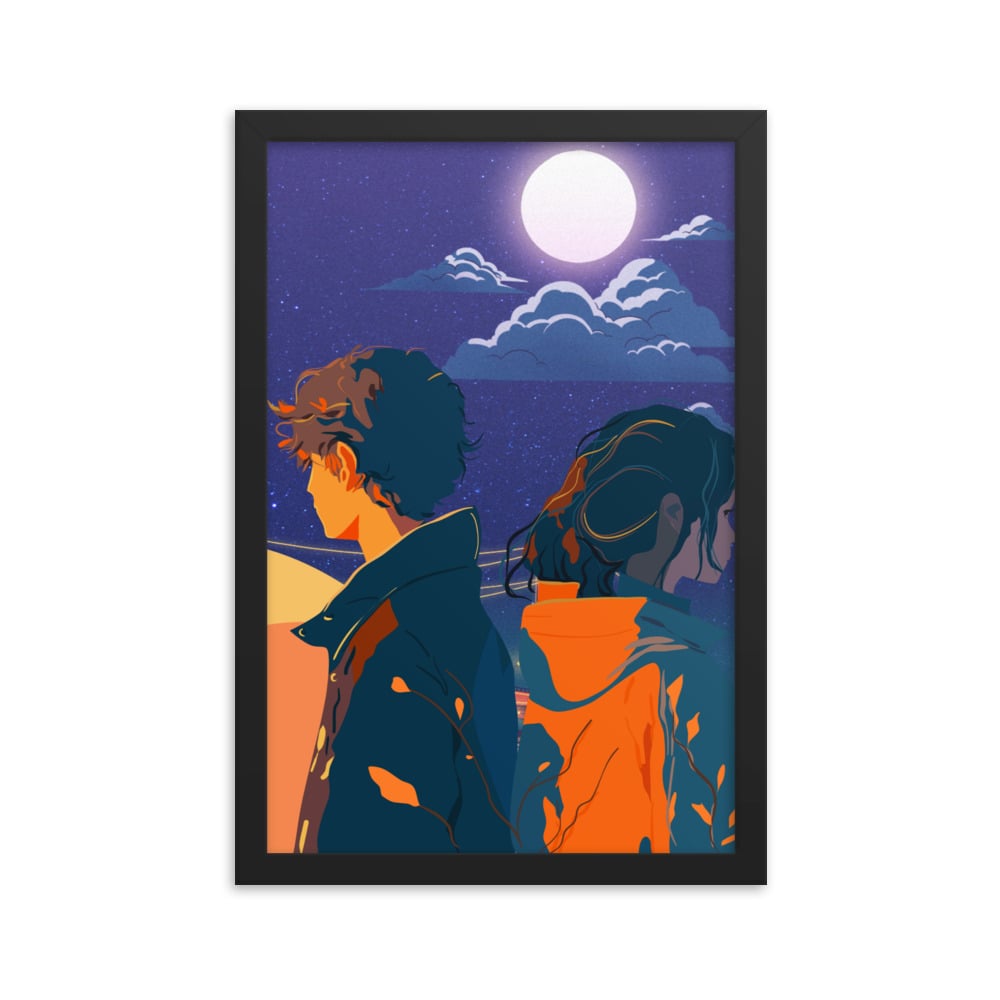 ZEN EXP - “Midnight Luv” Framed poster