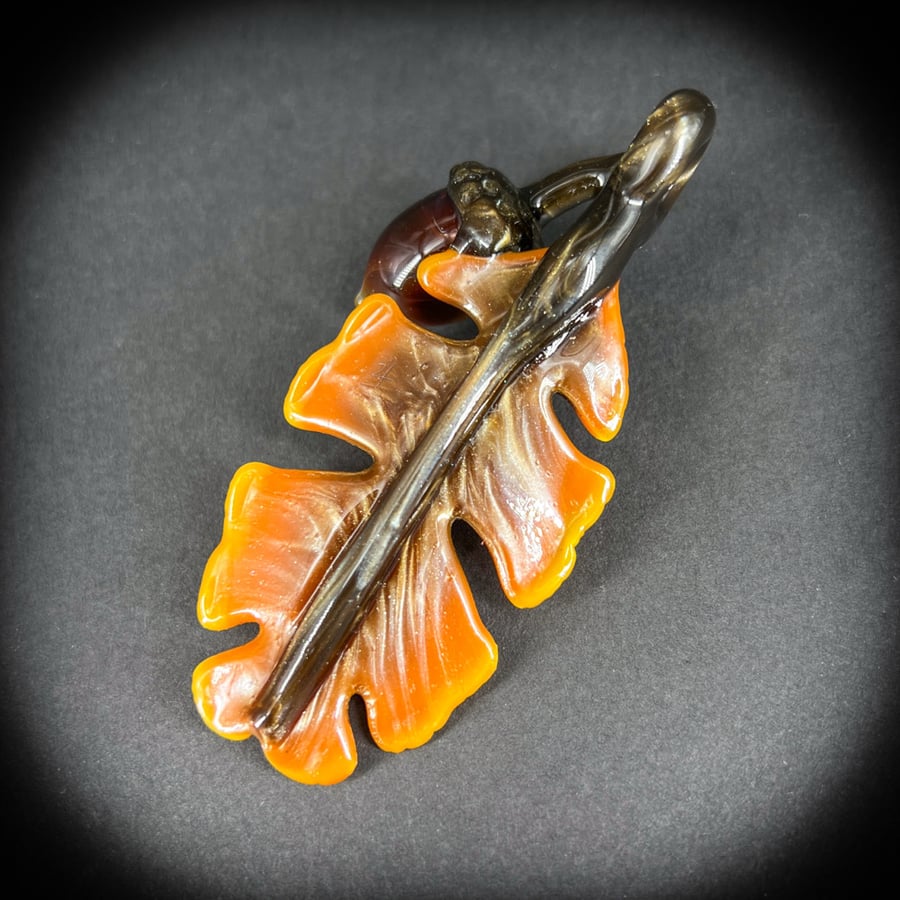 Image of Acorn and Oak Leaf Pendant