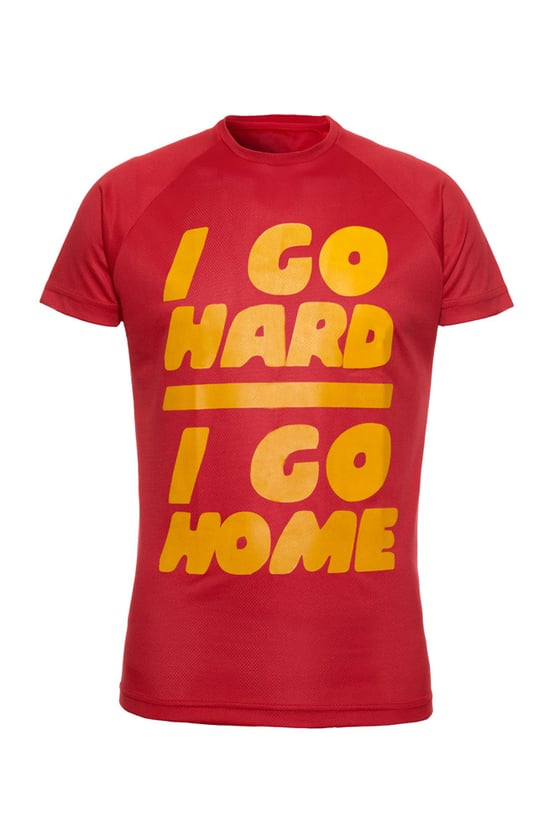 Image of I Go Hard/I Go Home - Red