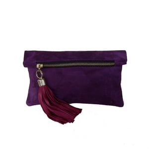 Image of Mini - Purple suede, As seen in Grazia Magazine