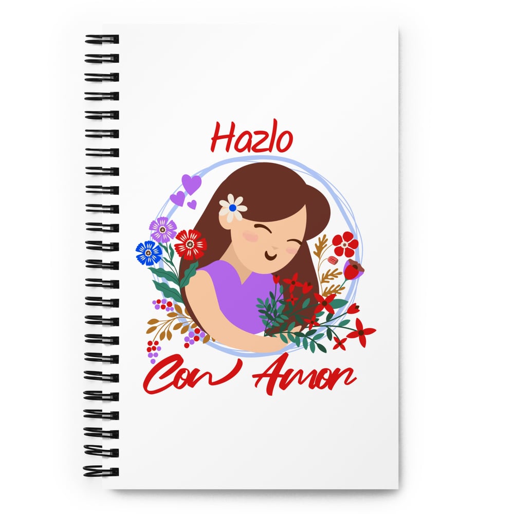 Image of Hazlo Con Amor - Spiral notebook