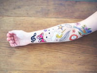 Image 2 of  Unicorn Temporary Tattoos